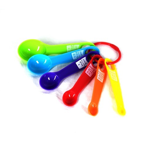 Plastic Measuring Spoon Set Baking Kitchen