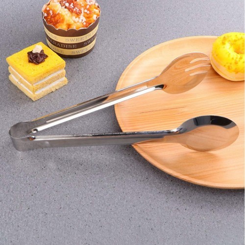 Bakery Thongs Stainless Steel 9 Inch