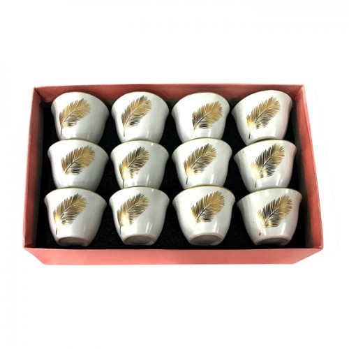 Easylife Kawa cup Leaf Design 12pc set