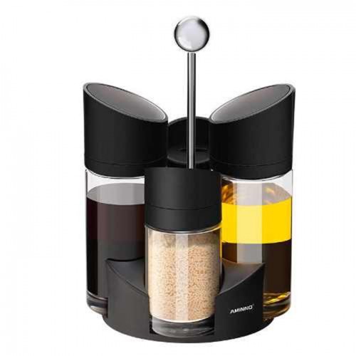 Easylife Aminno Oil Vinegar Spice Jar 3Pc Kitchen Hotel Deals