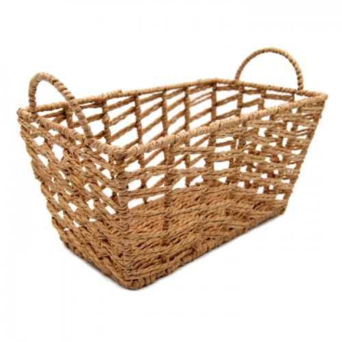 Metal Basket 30x18Cm Home Decor