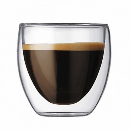 Double Wall Glass Small 80Ml Crockery Hotel