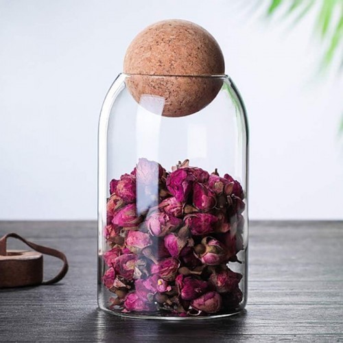 Glass Storage Canister 1380Ml Glass Storage Canister Home Decor Towels Bath