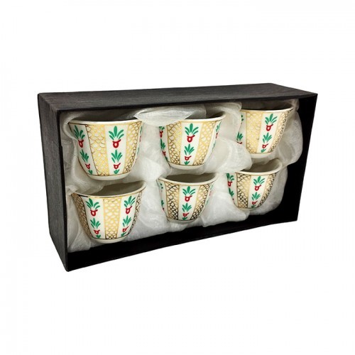 Kawa Cup Set 7.5Cm 6pcs Crockery
