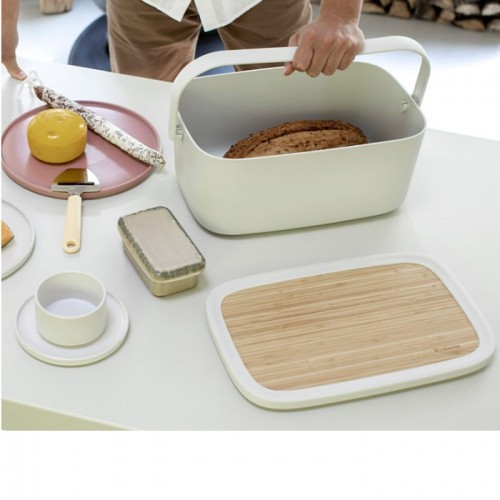 Brabantia Bread Baked Goods Bin 1pc Assorted Colors Picnic Bakery Kitchen Hotel