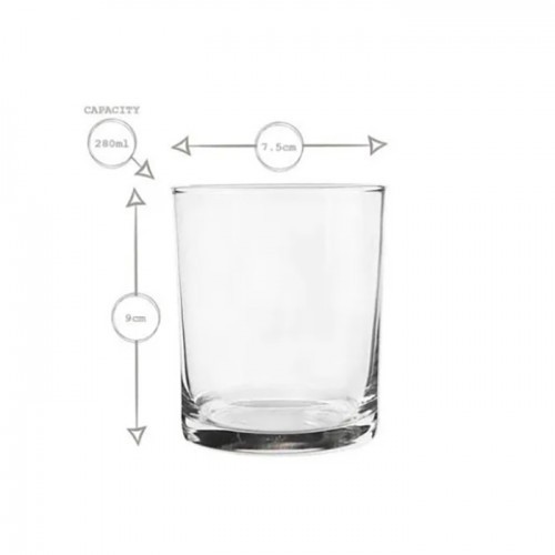 Lav Liberty Water Glass 280Cc 3pcs Set Glassware