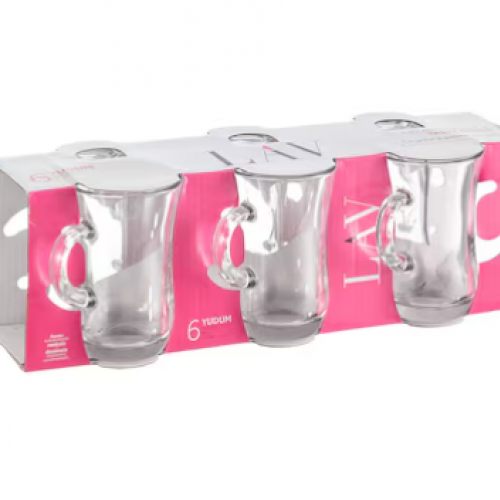 Lav Yudum Tea Glass 95Cc 6pcs Set Glassware