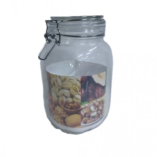 Glass Hermetic Canister 1500Ml 1Pc Deals Storage Canister