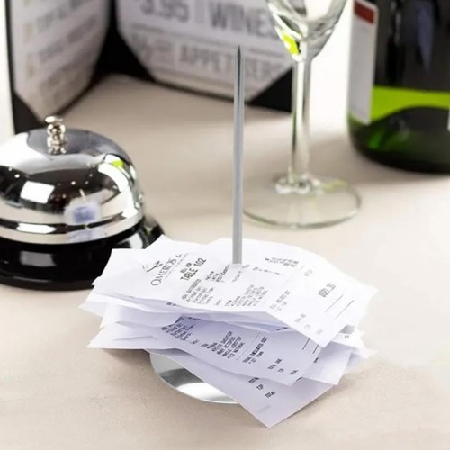 Raj Catering steel Bill Holder Hotel Restaurant