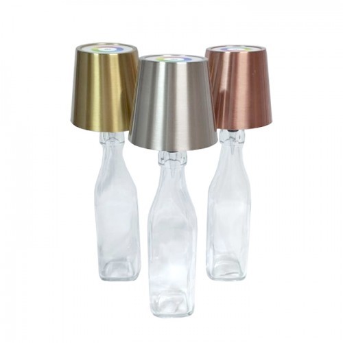 LED Bottle Cap Lamp Top RGB Lighting Colors 1pc Assorted Metallic & Matte Colors