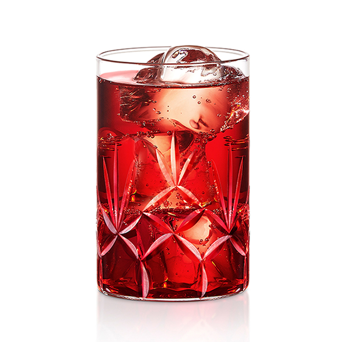 Borosil Cut Glass Meadow Medium 6Pcs Set 295Ml Gifting Crockery Hotel Party