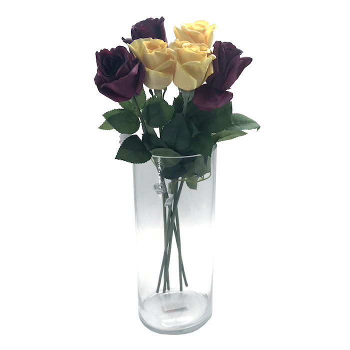 Glass Cylindrical Vase 60Cm Planters Home Decor