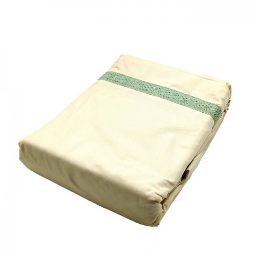 Luxury Lace Hem King Bedsheet Set Offer 2Pcs Pack 0312