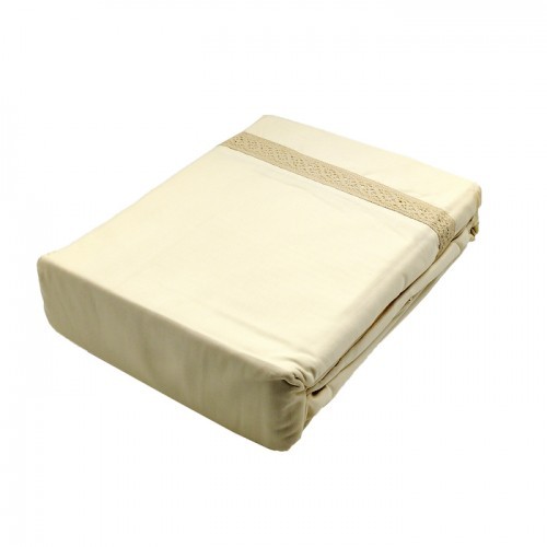 Luxury Lace Hem King Bedsheet Set Offer 2Pcs Pack 0312