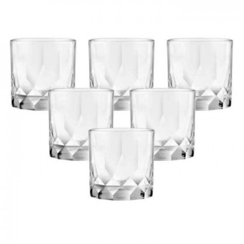 Ocean 01 Connexion Double Rock Glass 350Ml 6pcs Set Hotel Home