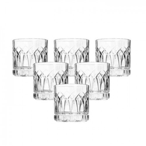 Ocean 01 Traze Past Double Rock 350Ml 6pcs Set Hotel Home