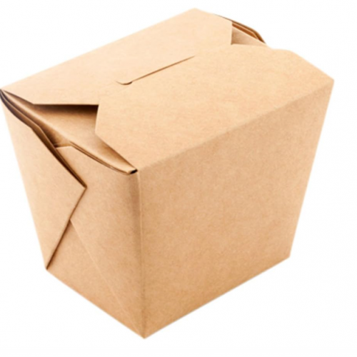 Kraft Food Pail Medium 1x50Pcs Disposables