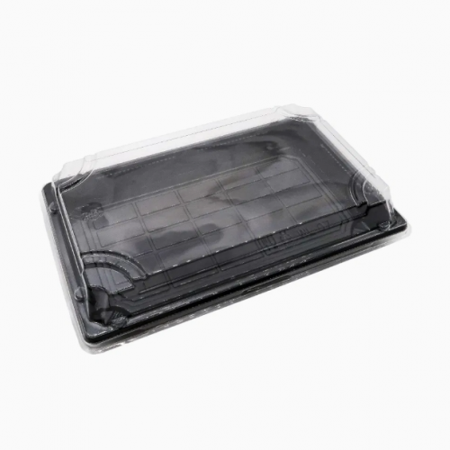 Disposable Sushi Tray W/Lid 2.0 1set x 50pcs