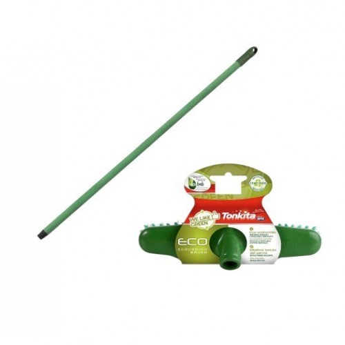 Tonkita Eco Scrubbing Brush With Stick Cleaning Tools